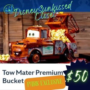California Adventure Carsland Tow Mater Premium Bucket